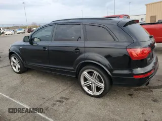2014 Audi Q7 3.0T S line Prestige with VIN WA1DGBFE9ED004179, listed as a Copart auction lot 78647454 with 156,950 mi miles and Clean Title. Bid and sale history available at carsss.com. Image 2.