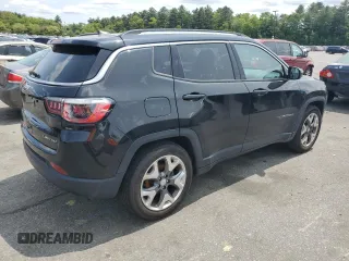 2020 Jeep Compass Limited with VIN 3C4NJCCB1LT231188, listed as a Copart auction lot 57659365 with 77,929 mi miles and Salvage title. Bid and sale history available at DreamBid. Image 3.