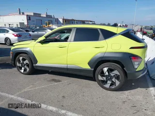 2024 Hyundai Kona Limited with VIN KM8HE3A32RU108653, listed as a IAAI auction lot 41550477 with 9,338 mi miles. Bid and sale history available at carsss.com. Image 14.