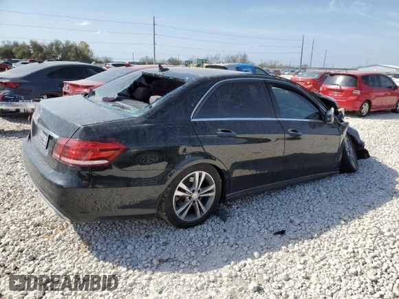 2016 Mercedes-Benz E-Class E 350 Sport with VIN WDDHF5KBXGB190181, listed as a Copart auction lot 49299635 with 111,828 mi miles and Salvage Title. Bid and sale history available at carsss.com. Image 3.