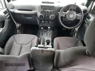 2013 Jeep Wrangler Unlimited Sport RHD with VIN 1C4BJWKG9DL689639, listed as a Copart auction lot 54594975 with 256,837 mi miles and Salvage title. Bid and sale history available at DreamBid. Image 8.