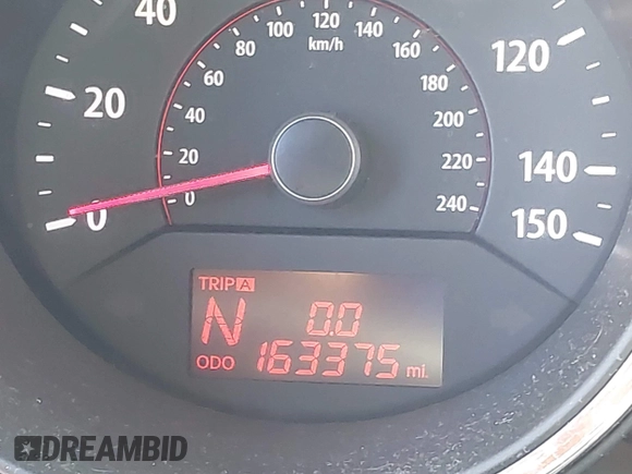 2011 Kia Sorento LX with VIN 5XYKT4A14BG161186, listed as a IAAI auction lot 41788519 with 163,375 mi miles. Bid and sale history available at carsss.com. Image 7.