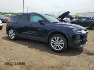 2020 Chevrolet Blazer LT z VIN 3GNKBJRSXLS635633, wystawiony jako Copart lot #58584645 z przebiegiem 21 642 mil mil oraz Szkoda całkowita • Salvage title. Historia ofert i sprzedaży dostępna na DreamBid. Obrazek 4.