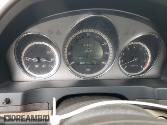 2011 Mercedes-Benz C 300 Sport with VIN WDDGF8BB8BR183114, listed as a Copart auction lot 55536235 with 132,824 mi miles and Salvage title. Bid and sale history available at DreamBid. Image 9.