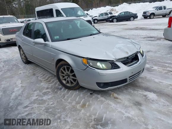 2007 Saab 9-5 Aero with VIN YS3EH45GX73517528, listed as a IAAI auction lot 41581993 with 167,774 mi miles. Bid and sale history available at carsss.com. Image 1.