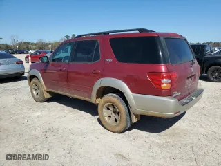 2001 Toyota Sequoia SR5 with VIN 5TDZT34A31S014508, listed as a Copart auction lot 48428945 with 290,773 mi miles and Salvage Title. Bid and sale history available at carsss.com. Image 2.