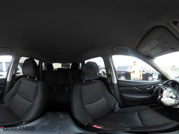2017 Nissan Rogue S with VIN KNMAT2MT0HP576752, listed as a IAAI auction lot 41599440 with 101,253 mi miles. Bid and sale history available at carsss.com. Image 18.
