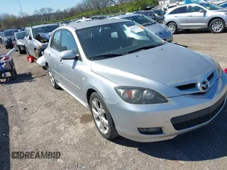 2008 Mazda Mazda3 s Sport with VIN JM1BK343181105984, listed as a IAAI auction lot 41881810 with 134,349 mi miles. Bid and sale history available at carsss.com. Image 1.
