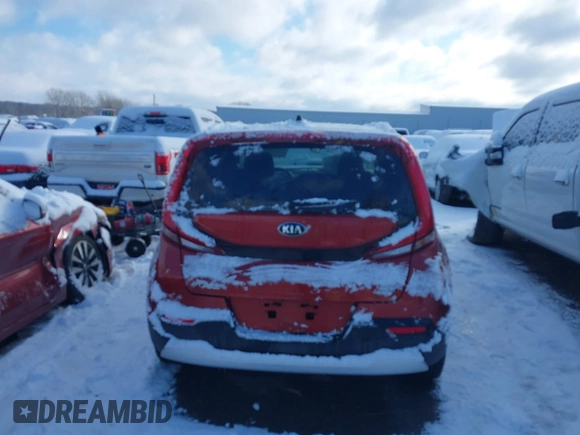 2020 Kia Soul LX with VIN KNDJ23AU0L7121625, listed as a IAAI auction lot 41282949 with 49,153 mi miles. Bid and sale history available at carsss.com. Image 16.