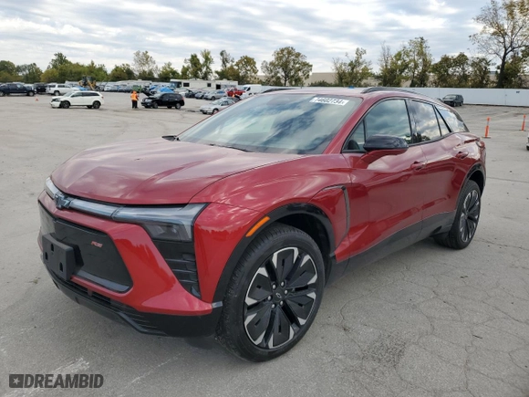 2024 Chevrolet Blazer EV eAWD RS with VIN 3GNKDCRJ1RS163974, listed as a Copart auction lot 74602734 with NaN miles and Salvage Title. Bid and sale history available at carsss.com. Image 1.