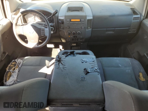 2005 Nissan Titan XE with VIN 1N6AA07AX5N564617, listed as a Copart auction lot 71100924 with 259,082 mi miles and Salvage Title. Bid and sale history available at DreamBid. Image 8.
