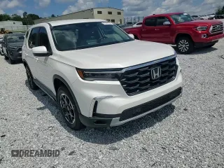 2025 Honda Pilot EX-L with VIN 5FNYG2H47SB000325, listed as a Copart auction lot 67941234 with 0 mi miles and Salvage Title. Bid and sale history available at carsss.com. Image 12.