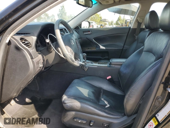 2009 Lexus IS 250 with VIN JTHBK262595103226, listed as a Copart auction lot 51625685 with 131,733 mi miles and Salvage Title. Bid and sale history available at carsss.com. Image 7.