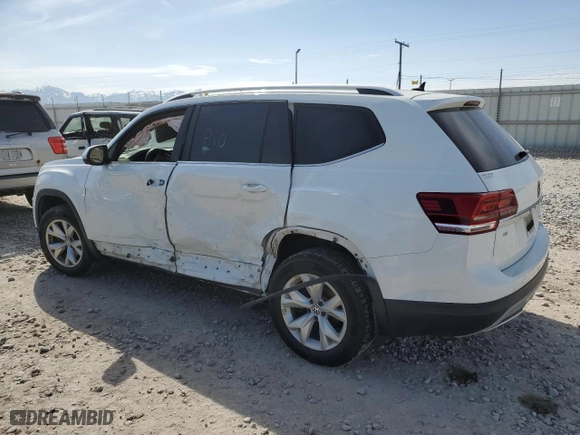 2018 Volkswagen Atlas 3.6L V6 SE with VIN 1V2KR2CA0JC533267, listed as a Copart auction lot 53136865 with 0 mi miles and Clean Title. Bid and sale history available at carsss.com. Image 2.