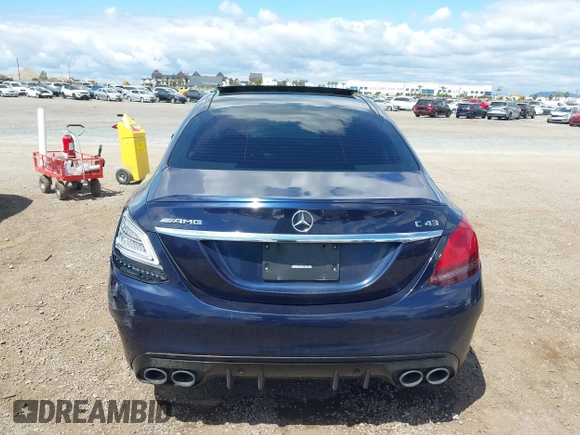2020 Mercedes-Benz C 43 AMG with VIN 55SWF6EB2LU330233, listed as a IAAI auction lot 42045987 with 84,549 mi miles and . Bid and sale history available at carsss.com. Image 16.