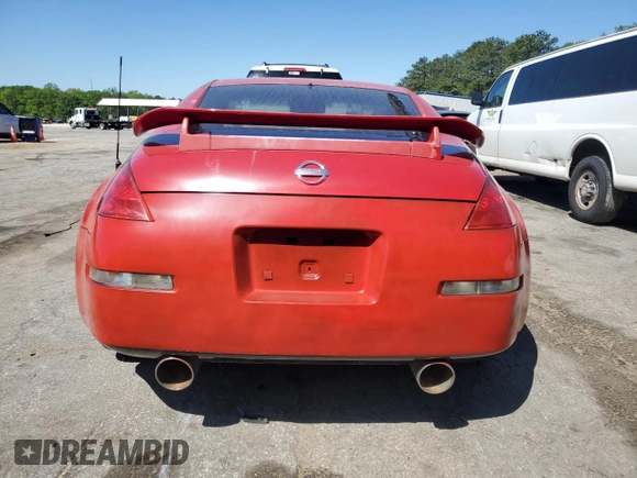 2008 Nissan 350Z Grand Touring with VIN JN1BZ34E98M752731, listed as a Copart auction lot 53209795 with 119,951 mi miles and Salvage Title. Bid and sale history available at carsss.com. Image 6.