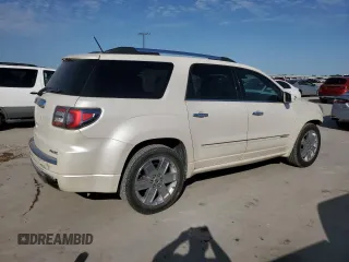 2014 GMC Acadia Denali z VIN 1GKKVTKD2EJ358735, wystawiony jako Copart lot #52299545 z przebiegiem 192 817 mil mil oraz Czysty tytuł • Clean title. Historia ofert i sprzedaży dostępna na DreamBid. Obrazek 3.