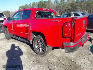 2019 Chevrolet Colorado 4WD Work Truck with VIN 1GCGTBEN2K1115458, listed as a IAAI auction lot 41160399 with 127,431 mi miles. Bid and sale history available at carsss.com. Image 3.