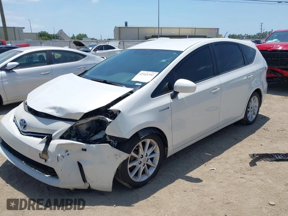 2012 Toyota Prius Two with VIN JTDZN3EU5C3104363, listed as a IAAI auction lot 42103392 with 384,667 mi miles and . Bid and sale history available at DreamBid. Image 16.