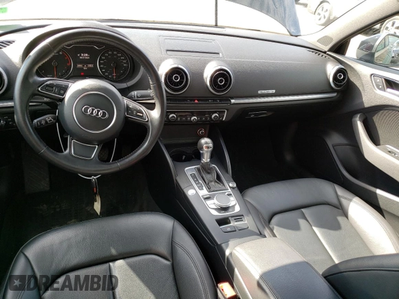 2016 Audi A3 2.0T Premium Plus with VIN WAUE8GFFXG1039781, listed as a Copart auction lot 49918923 with 33,933 mi miles. Bid and sale history available at carsss.com. Image 8.