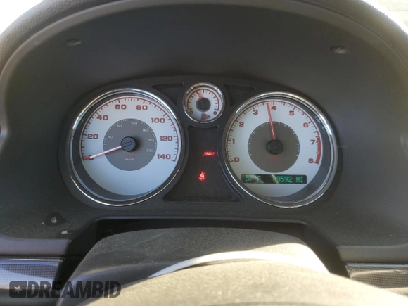 2009 Pontiac G5 with VIN 1G2AS18H997196592, listed as a Copart auction lot 88809545 with 89,592 mi miles and Clean Title. Bid and sale history available at DreamBid. Image 9.