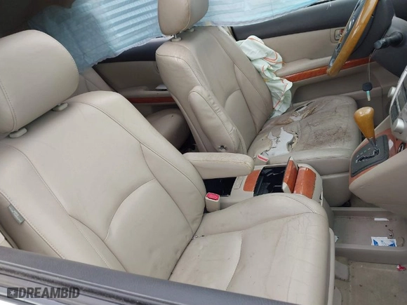 2008 Lexus RX 400h with VIN JTJHW31UX82857668, listed as a IAAI auction lot 41824019 with NaN miles. Bid and sale history available at carsss.com. Image 5.