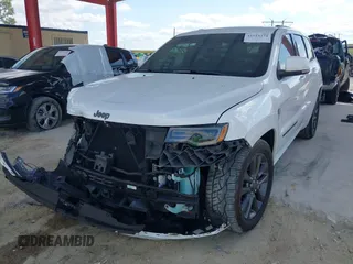 2019 Jeep Grand Cherokee Overland with VIN 1C4RJFCT4KC787081, listed as a IAAI auction lot 41519374 with 34,168 mi miles. Bid and sale history available at carsss.com. Image 17.