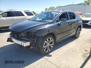 2020 Lexus RX with VIN 2T2HGMDA7LC053163, listed as a Copart auction lot 50208585 with 50,652 mi miles and Salvage Title. Bid and sale history available at carsss.com. Image 1.