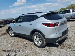2022 Chevrolet Blazer LT with VIN 3GNKBHR40NS165707, listed as a Copart auction lot 56147245 with Not provided miles and Salvage title. Bid and sale history available at DreamBid. Image 2.