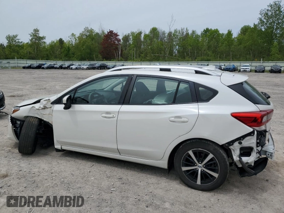 2022 Subaru Impreza Premium с VIN 4S3GTAD61N3715112, выставлен на аукционе Copart как лот 58360305 с пробегом 64 768 миль миль и Списание • Salvage title. История ставок и продаж доступна на DreamBid. Изображение 2.
