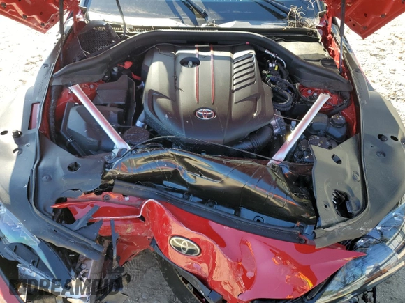 2024 Toyota Supra 3.0 with VIN WZ1DB0G02RW068233, listed as a Copart auction lot 52388195 with 3,881 mi miles and Salvage title. Bid and sale history available at DreamBid. Image 13.