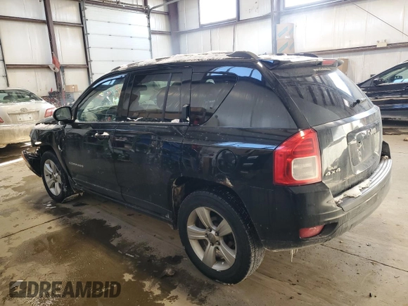 2013 Jeep Compass High Altitude with VIN 1C4NJDAB2DD277807, listed as a Copart auction lot 45500125 with 224,273 mi miles and Salvage Title. Bid and sale history available at carsss.com. Image 2.