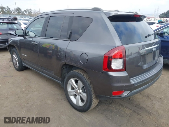 2014 Jeep Compass Sport with VIN 1C4NJCBB4ED789823, listed as a IAAI auction lot 41215251 with 152,709 mi miles. Bid and sale history available at carsss.com. Image 3.
