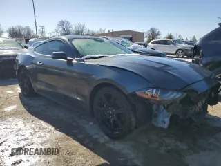 2019 Ford Mustang EcoBoost with VIN 1FA6P8TH3K5173562, listed as a Copart auction lot 46177315 with 69,475 mi miles and Salvage Title. Bid and sale history available at carsss.com. Image 4.