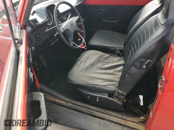 1974 Volkswagen Beetle with VIN 1542376676, listed as a Copart auction lot 74826694 with 7,835 mi miles and Salvage Title. Bid and sale history available at DreamBid. Image 7.