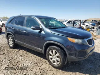 2012 Kia Sorento LX with VIN 5XYKT3A14CG301846, listed as a Copart auction lot 52979445 with 190,506 mi miles and Salvage Title. Bid and sale history available at carsss.com. Image 4.
