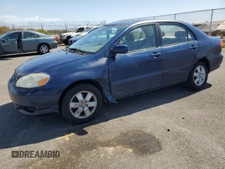 2004 Toyota Corolla CE with VIN 1NXBR38E84Z258728, listed as a Copart auction lot 45179905 with 148,530 mi miles and Salvage Title. Bid and sale history available at DreamBid. Image 1.