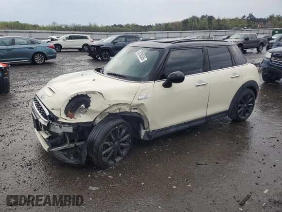 2018 MINI Hardtop 4 Door Cooper S with VIN WMWXU3C51J2F50454, listed as a Copart auction lot 53236535 with 65,151 mi miles and Salvage title. Bid and sale history available at DreamBid. Image 1.