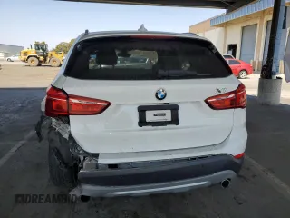 2017 BMW X1 xDrive28i with VIN WBXHT3C35H5F73546, listed as a Copart auction lot 59544545 with 125,185 mi miles and Salvage title. Bid and sale history available at DreamBid. Image 6.