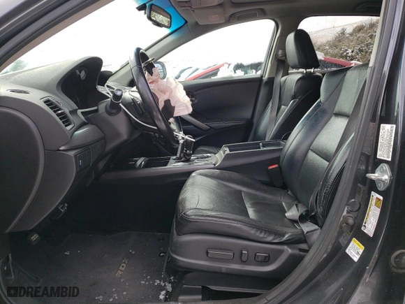 2013 Acura RDX with VIN 5J8TB3H3XDL000469, listed as a Copart auction lot 51023105 with 0 mi miles and Salvage Title. Bid and sale history available at carsss.com. Image 7.