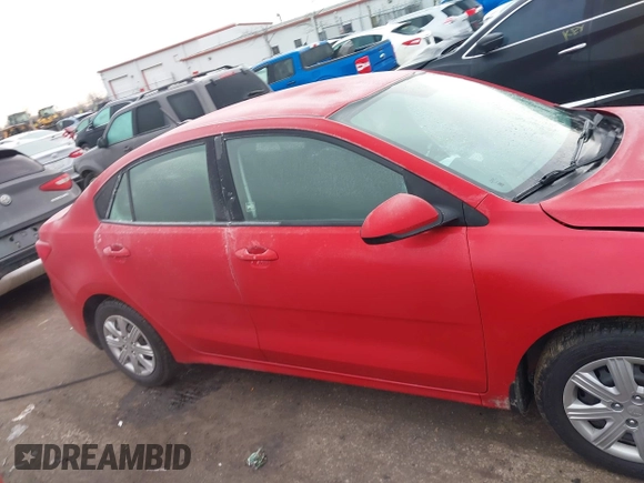 2021 Kia Rio LX with VIN 3KPA24AD2ME370063, listed as a IAAI auction lot 41696461 with 63,628 mi miles. Bid and sale history available at carsss.com. Image 13.