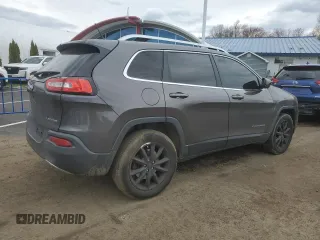 2014 Jeep Cherokee Limited with VIN 1C4PJMDB7EW138895, listed as a Copart auction lot 52585115 with 199,744 mi miles and Salvage Title. Bid and sale history available at DreamBid. Image 3.