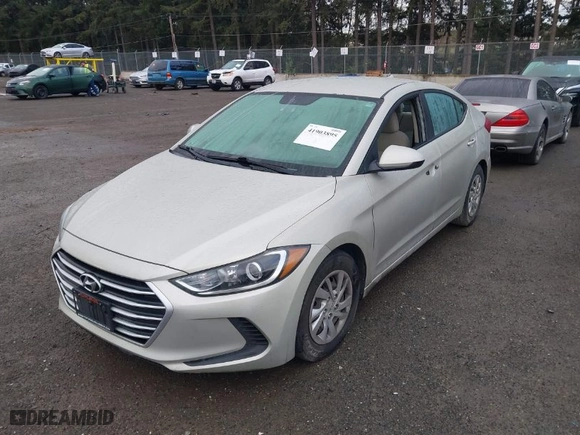 2017 Hyundai Elantra SE with VIN 5NPD74LF8HH149811, listed as a IAAI auction lot 41903895 with 154,440 mi miles. Bid and sale history available at carsss.com. Image 2.