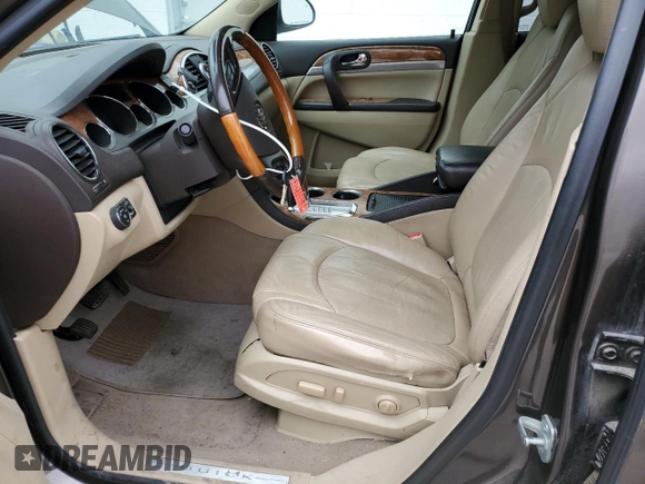 2012 Buick Enclave Leather with VIN 5GAKVCED7CJ150758, listed as a Copart auction lot 51383205 with 166,485 mi miles and Clean Title. Bid and sale history available at carsss.com. Image 7.