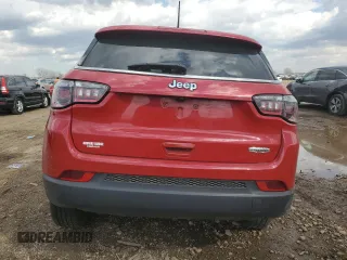 2021 Jeep Compass Latitude with VIN 3C4NJCBB0MT502048, listed as a Copart auction lot 50413735 with 30,251 mi miles and Salvage title. Bid and sale history available at DreamBid. Image 6.