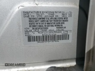 2017 Nissan Sentra S with VIN 3N1AB7AP3HY309856, listed as a Copart auction lot 55259225 with 149,459 mi miles and Salvage Title. Bid and sale history available at carsss.com. Image 12.