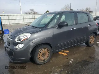 2014 FIAT 500L Pop with VIN ZFBCFAAH2EZ014607, listed as a Copart auction lot 49495205 with 85,962 mi miles and Salvage Title. Bid and sale history available at carsss.com. Image 1.