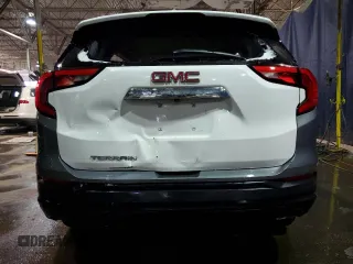 2019 GMC Terrain SLE with VIN 3GKALMEV6KL183986, listed as a Copart auction lot 46639265 with 90,778 mi miles and Clean Title. Bid and sale history available at carsss.com. Image 6.