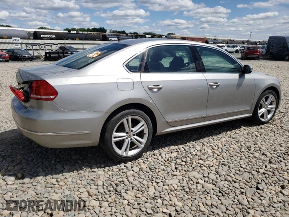 2014 Volkswagen Passat SEL Premium z VIN 1VWCN7A37EC048162, wystawiony jako Copart lot #55351735 z przebiegiem 110 549 mil mil oraz Czysty tytuł • Clean title. Historia ofert i sprzedaży dostępna na DreamBid. Obrazek 3.