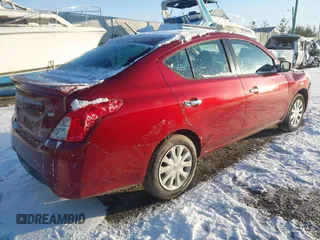 2018 Nissan Versa Sedan SV with VIN 3N1CN7AP8JL857838, listed as a IAAI auction lot 41330772 with 79,591 mi miles. Bid and sale history available at carsss.com. Image 4.